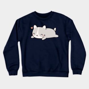 Kawaii Cute Cat Crewneck Sweatshirt